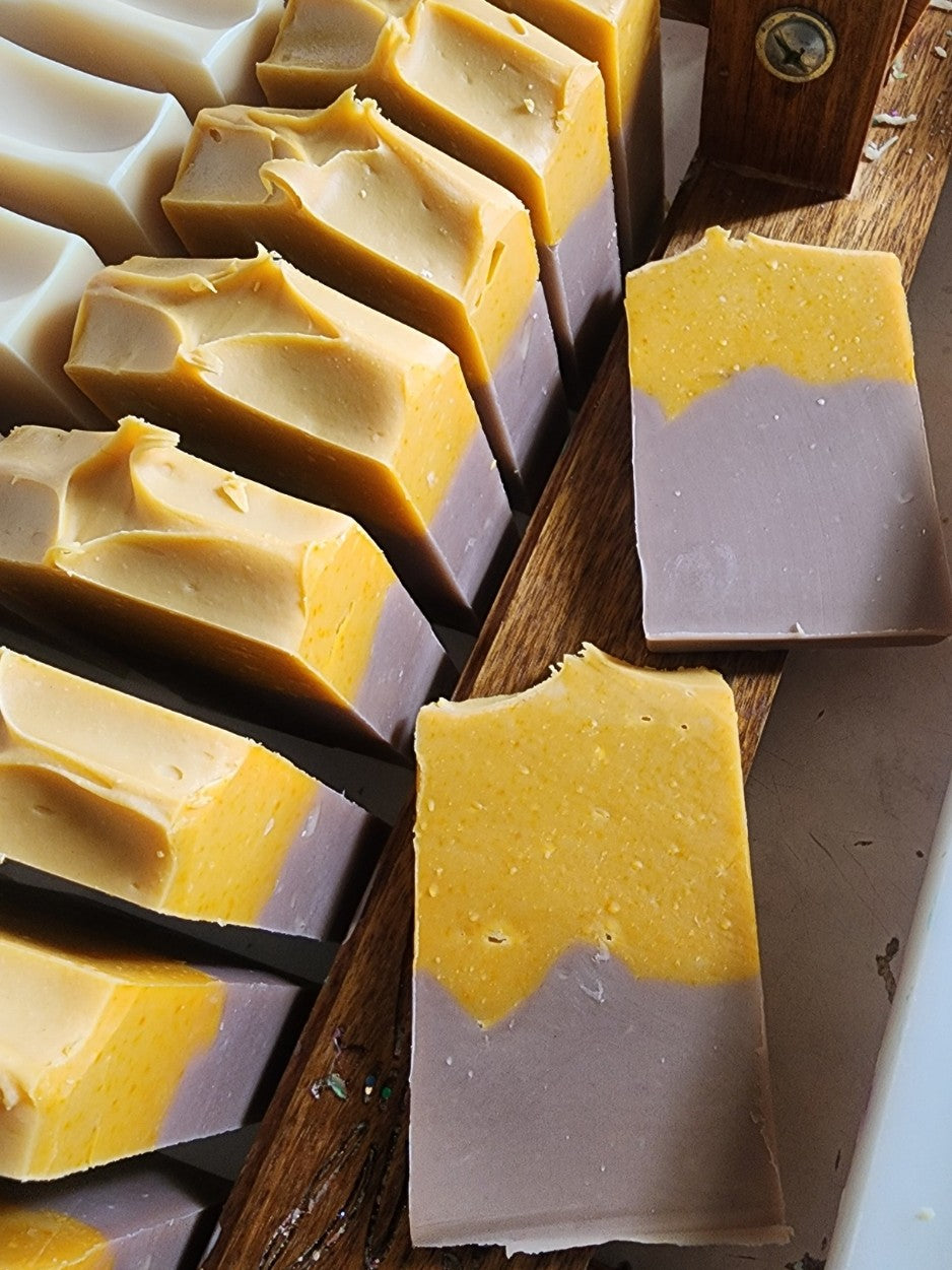Orange & Lavender Goat's Milk Handmade Soap