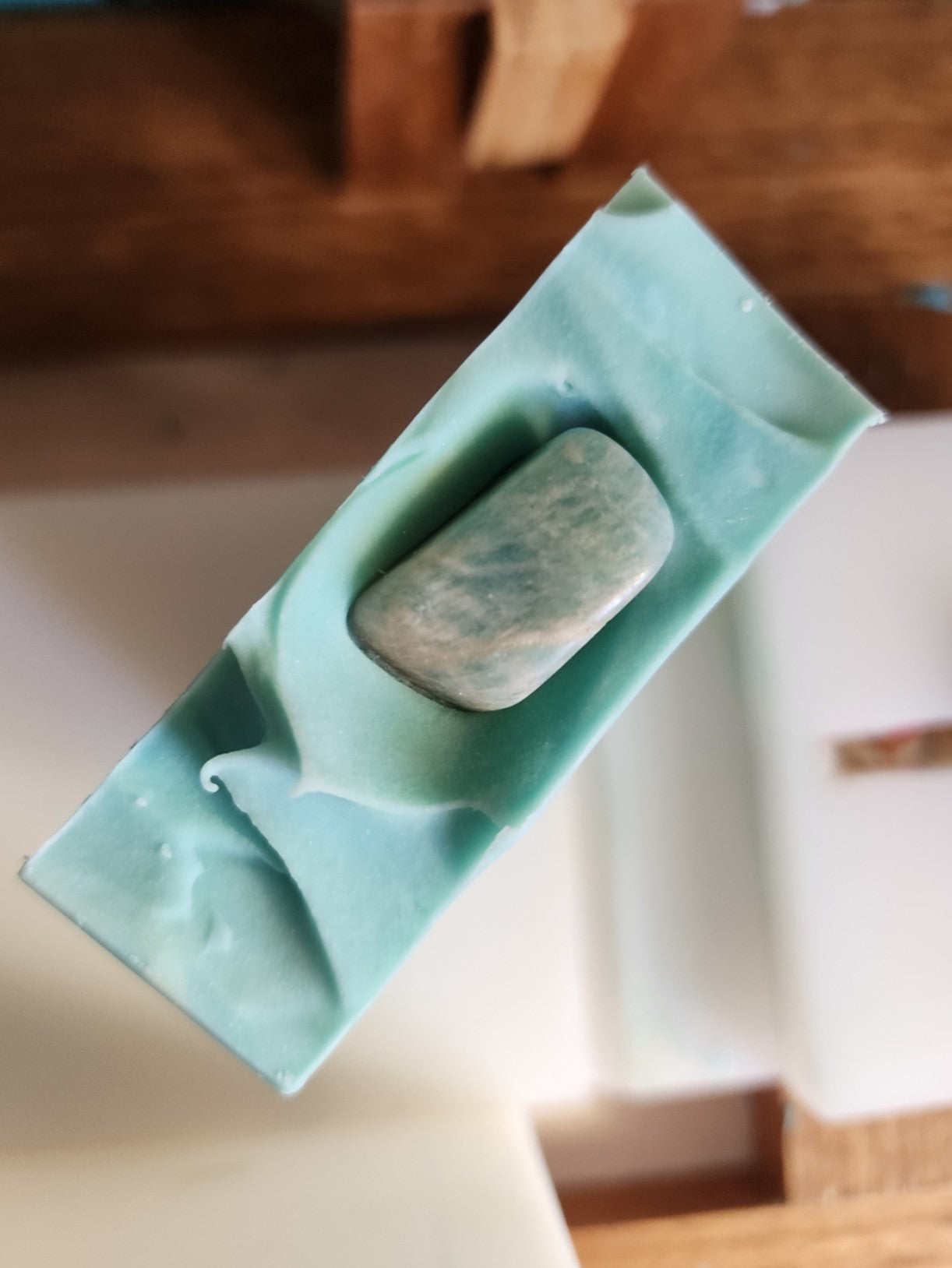 Amazonite Waves Handmade Soap
