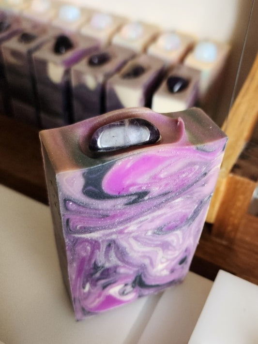 Amethyst Stardust Handmade Soap