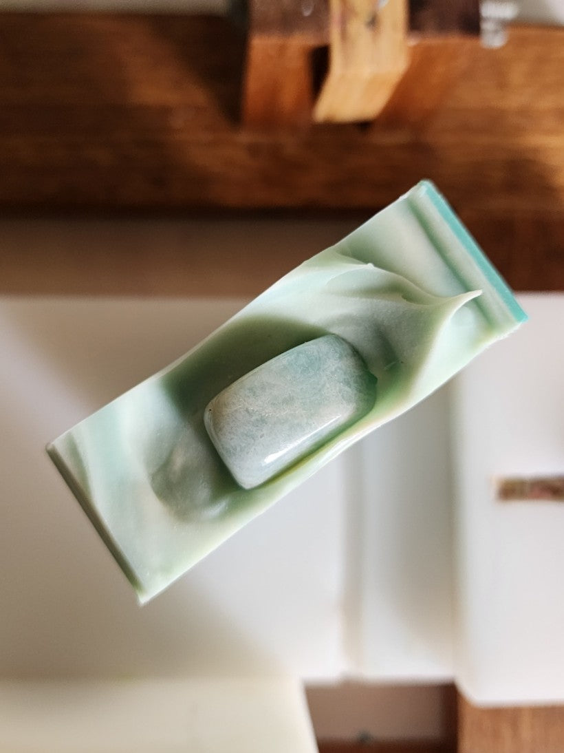 Amazonite Ocean Mist Handmade Soap
