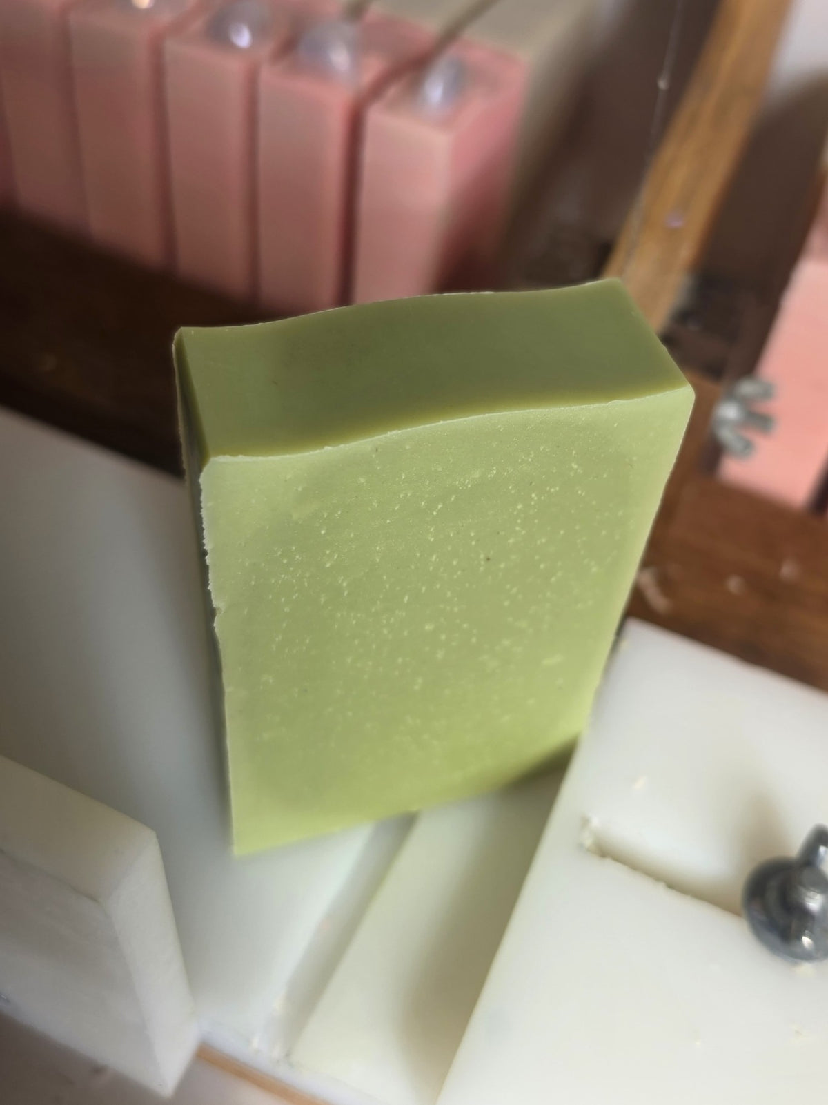 Avocado Mint Handmade Soap with Avocado