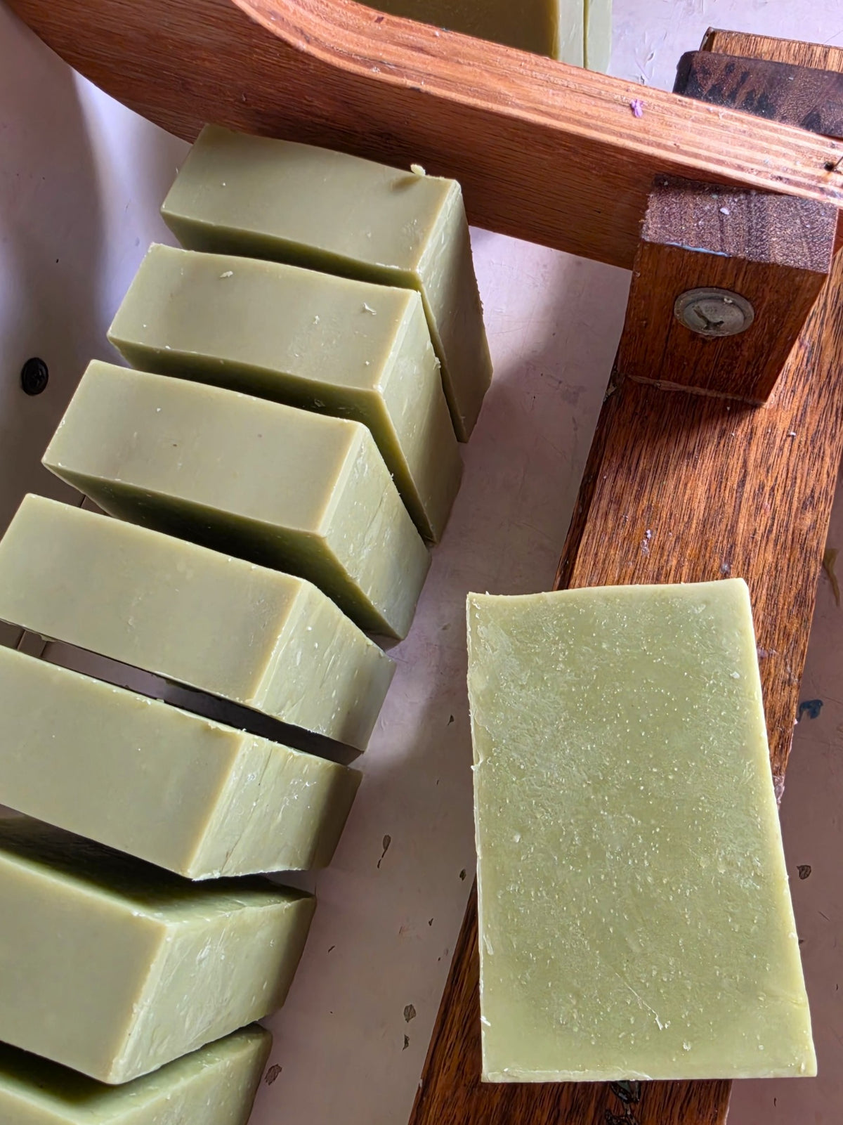 Avocado Mint Handmade Soap with Avocado