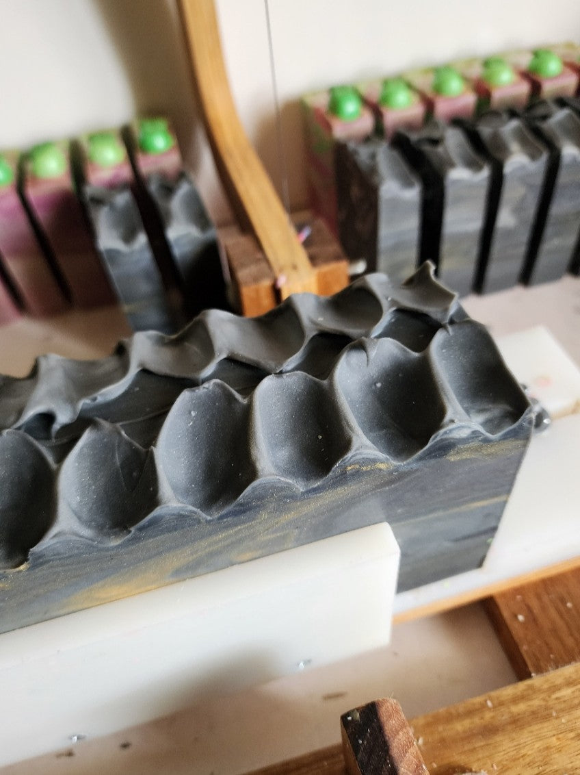 Black Marble Handmade Soap