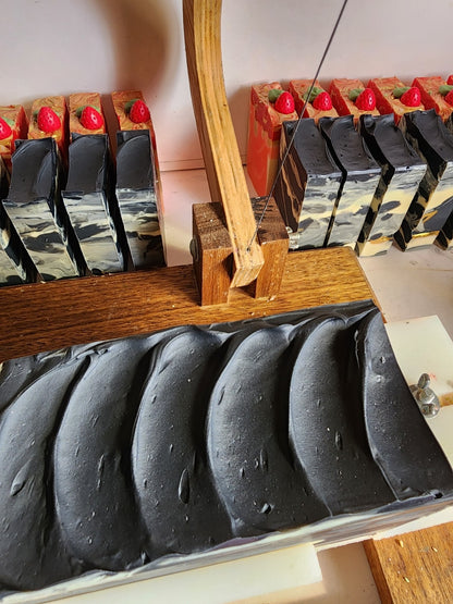 Black Marble Handmade Soap
