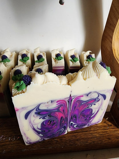 Black Raspberry Vanilla Handmade Soap