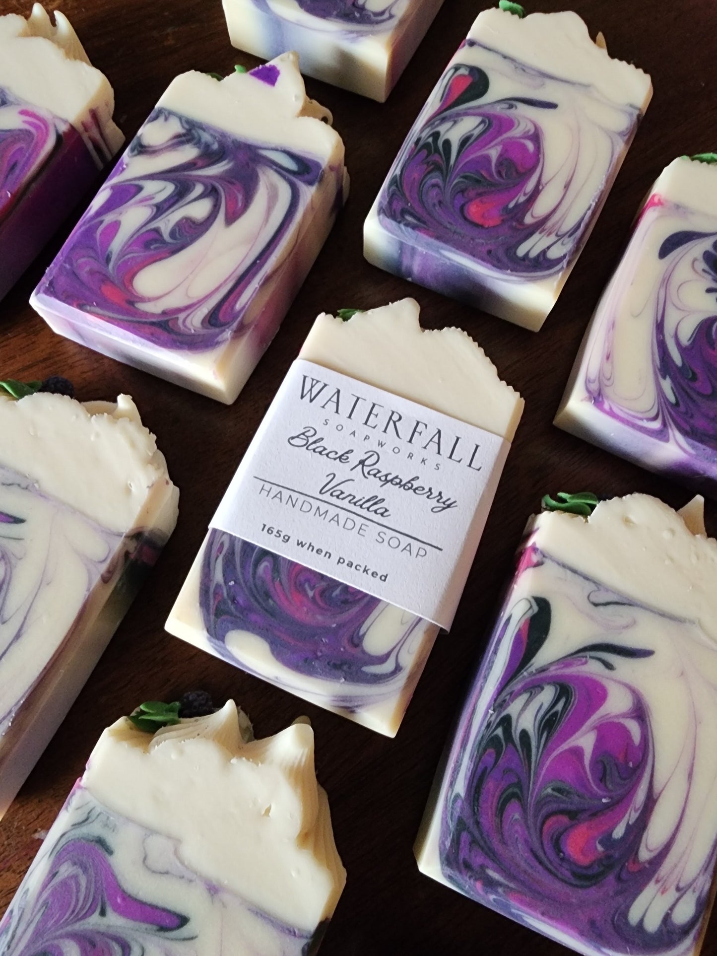 Black Raspberry Vanilla Handmade Soap