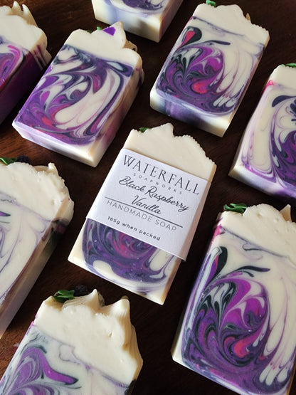 Black Raspberry Vanilla Handmade Soap