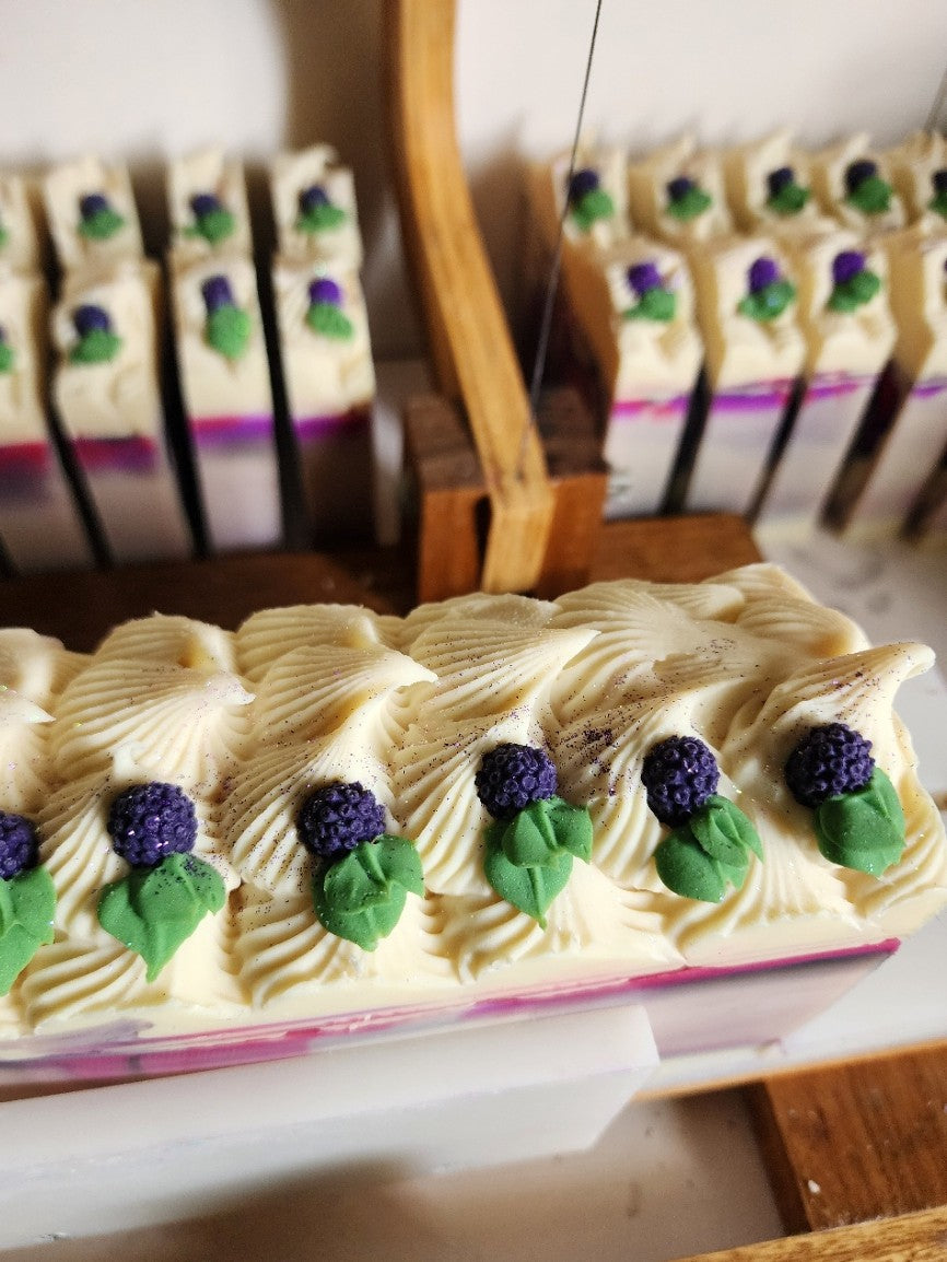 Black Raspberry Vanilla Handmade Soap