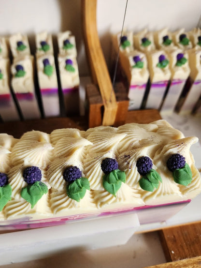 Black Raspberry Vanilla Handmade Soap