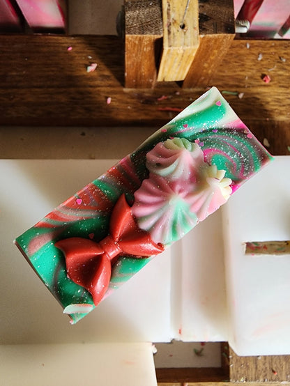 Candy Cane Lane Handmade Soap