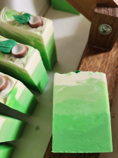 Coconut and Lime Handmade Soap