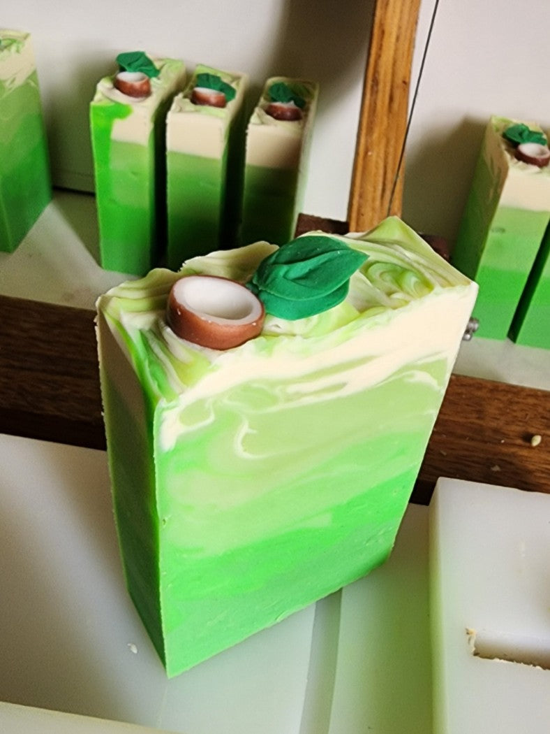 Coconut and Lime Handmade Soap