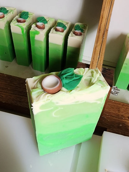 Coconut and Lime Handmade Soap