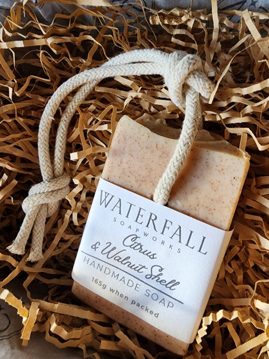 Citrus & Walnut Shell Exfoliating Bar
