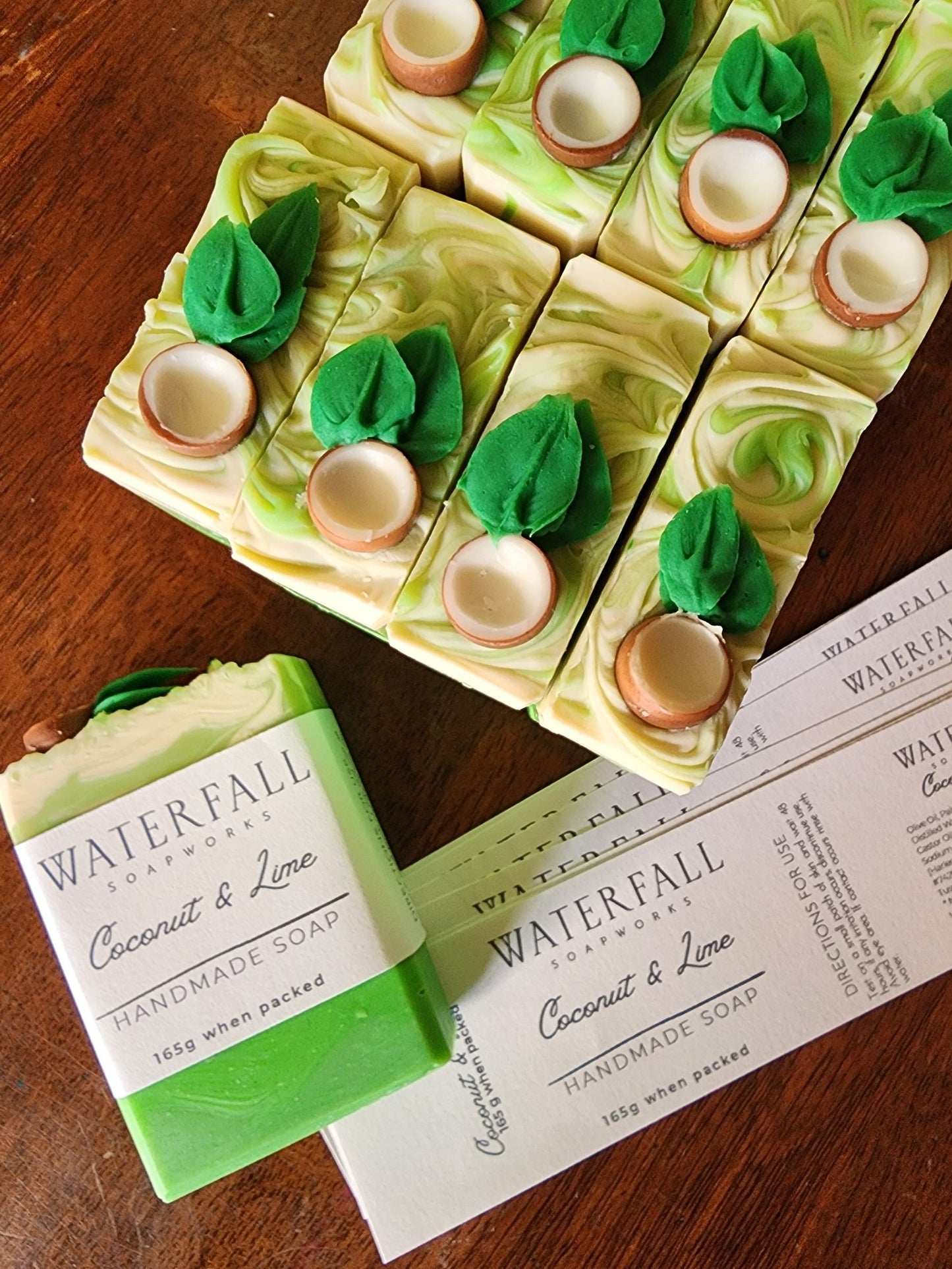 Coconut and Lime Handmade Soap