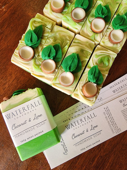 Coconut and Lime Handmade Soap