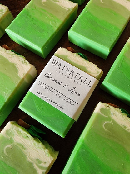 Coconut and Lime Handmade Soap