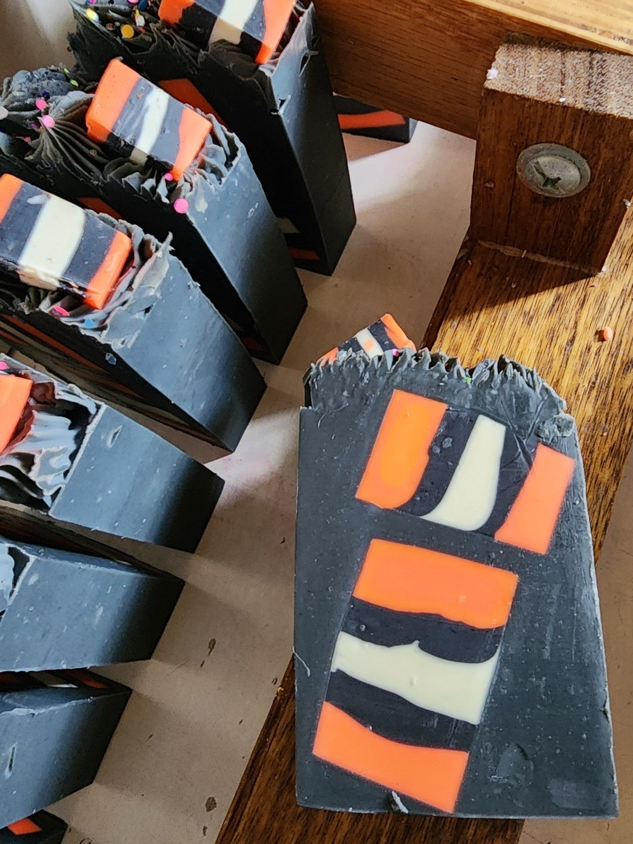 Liquorice Allsort Handmade Soap