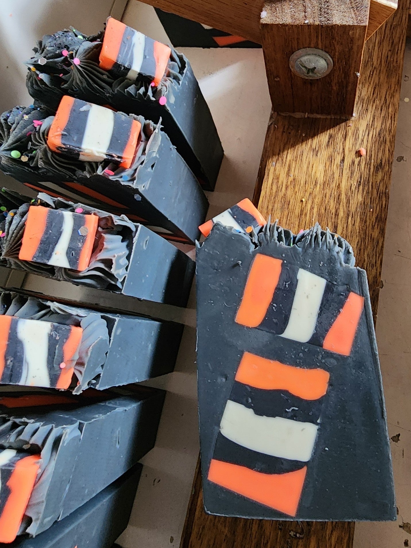 Liquorice Allsort Handmade Soap