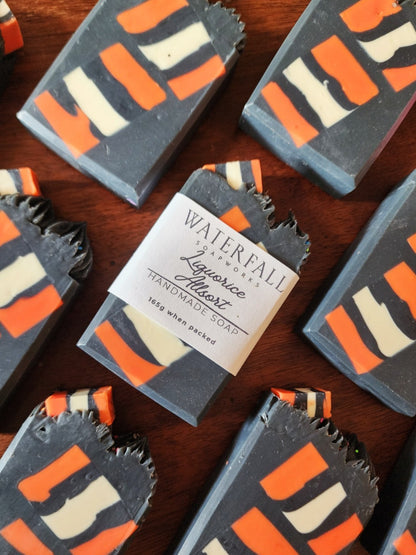 Liquorice Allsort Handmade Soap