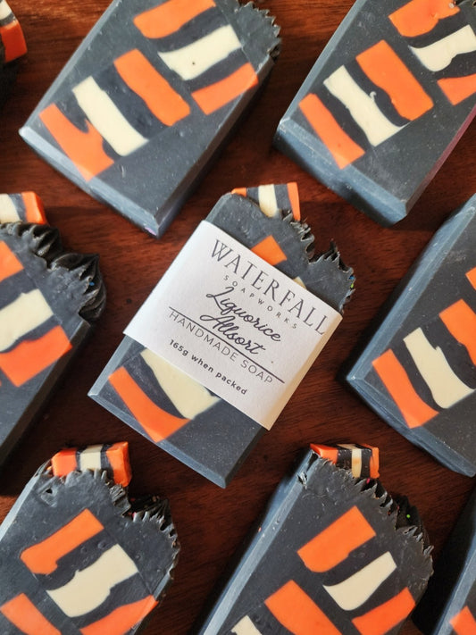 Liquorice Allsort Handmade Soap
