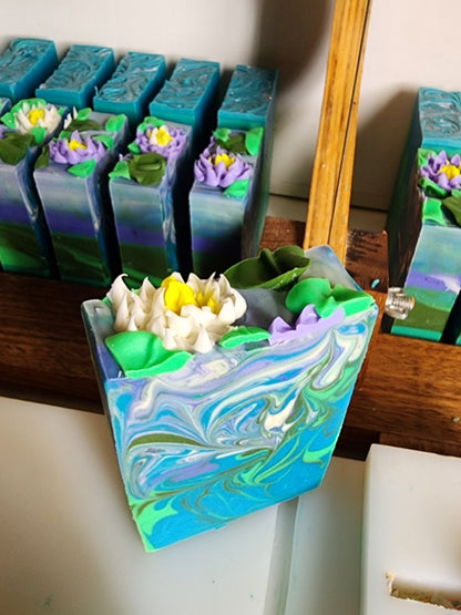 Lake Barrine Lotus Blossom Handmade Soap