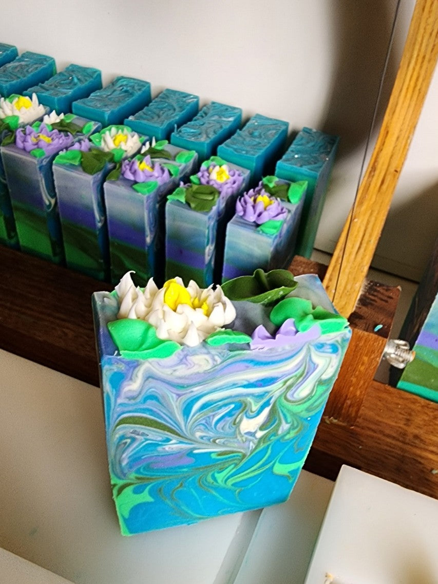 Lake Barrine Lotus Blossom Handmade Soap