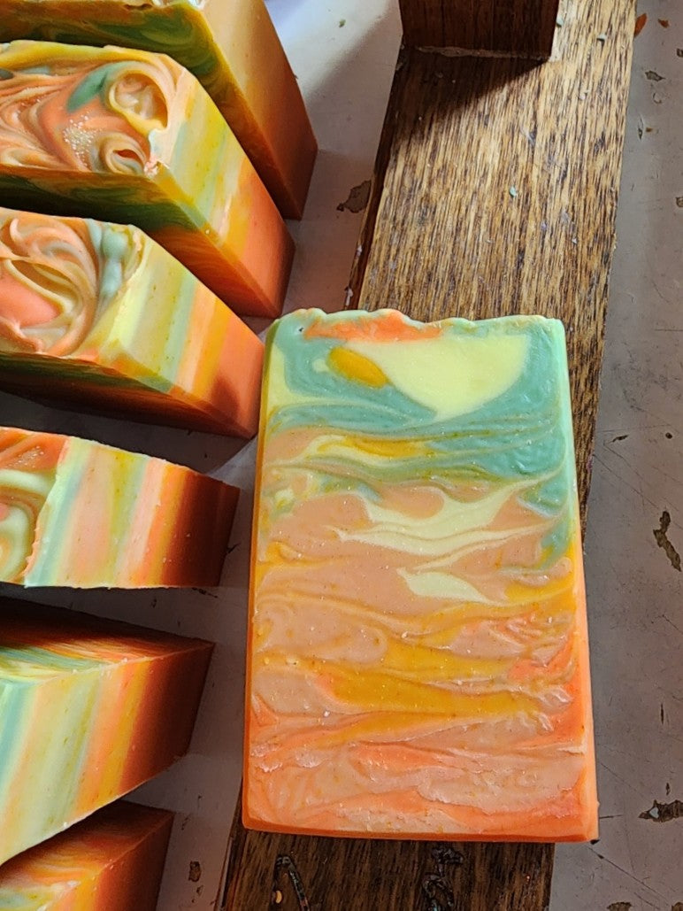 Mango Sorbet Handmade Soap