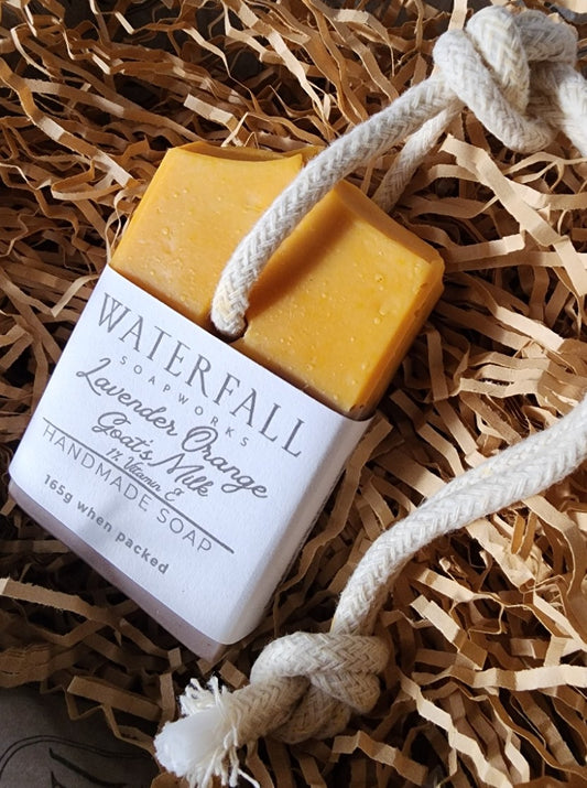 Orange & Lavender Goat's Milk Handmade Soap