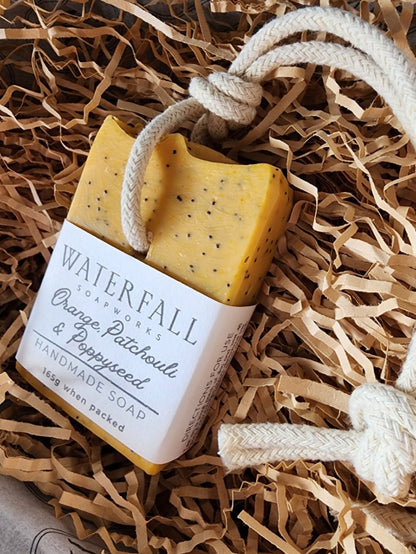 Orange Patchouli & Poppyseed Exfoliating Soap