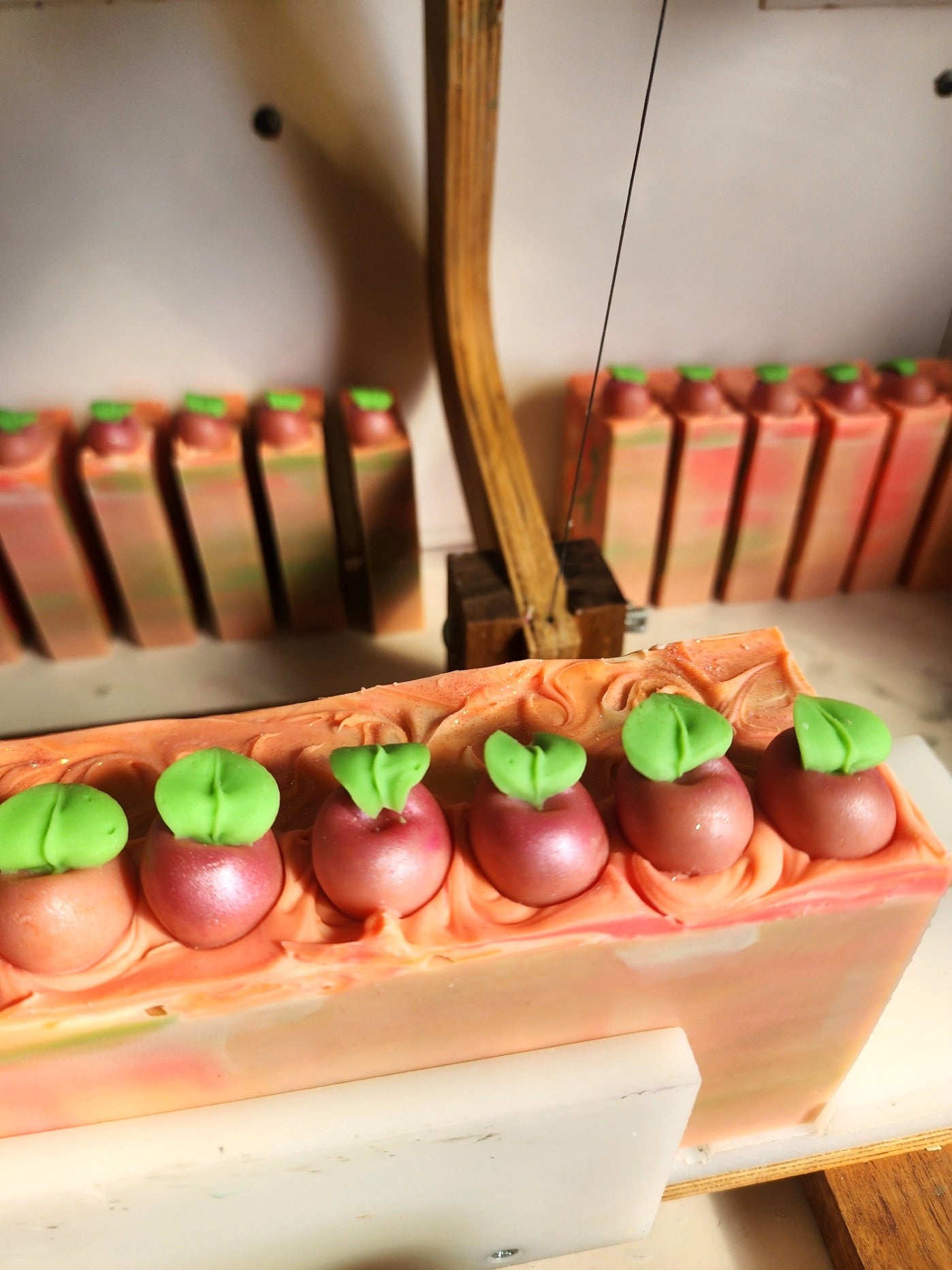 Perfectly Peach Handmade Soap