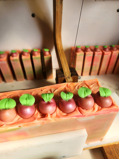 Perfectly Peach Handmade Soap