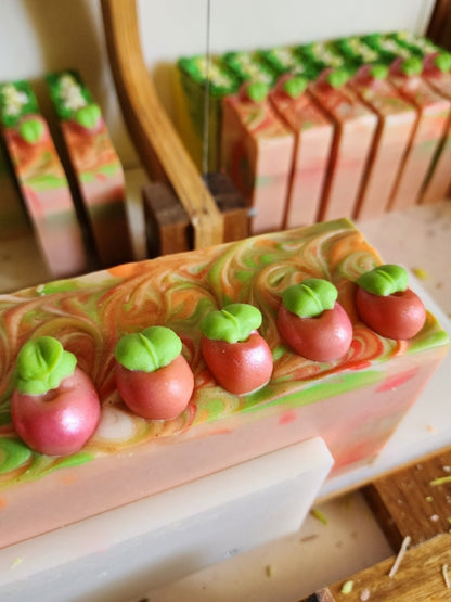 Perfectly Peach Handmade Soap
