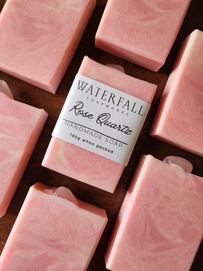 Rose Quartz Handmade Soap