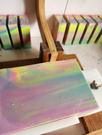 Rainbow Sherbert Handmade Soap