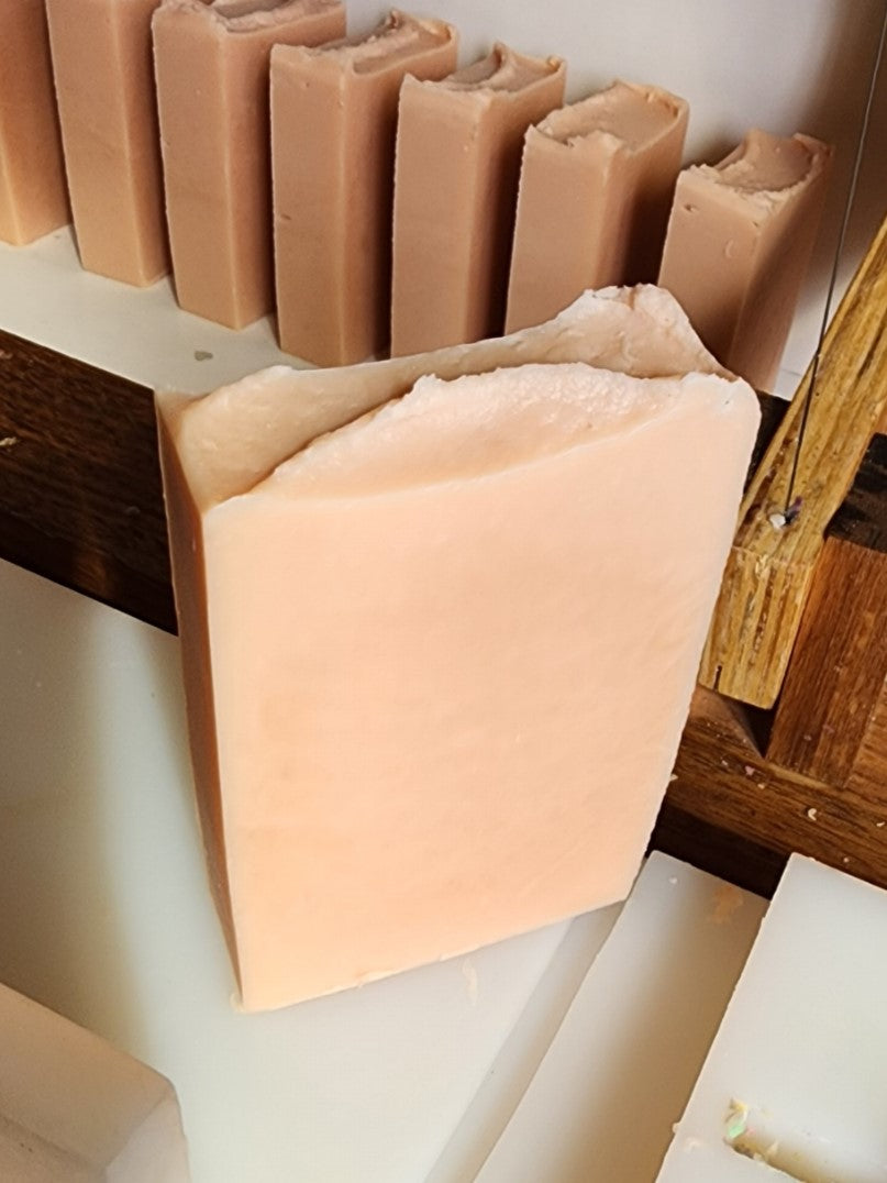 Rose Geranium Goats Milk Handmade Soap