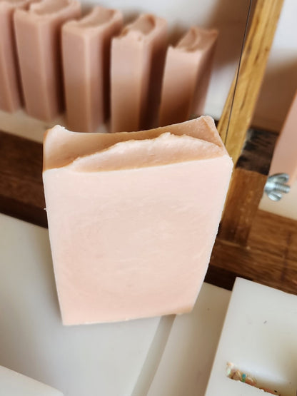 Rose Geranium Goats Milk Handmade Soap