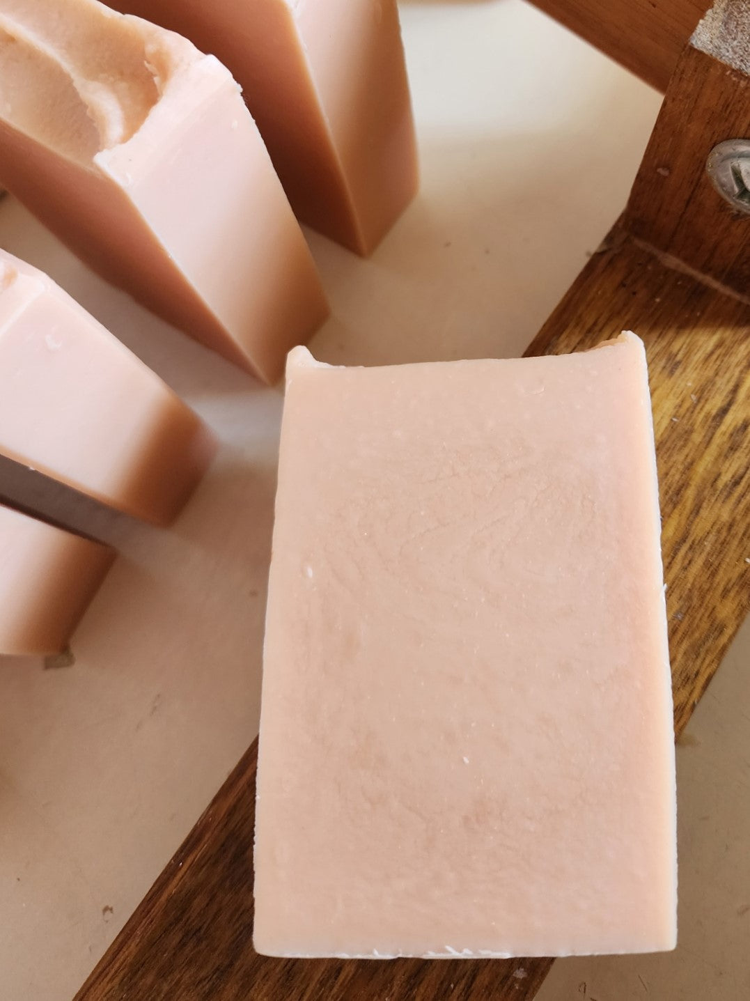Rose Geranium Goats Milk Handmade Soap
