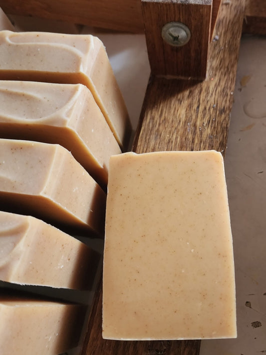 Turmeric Goat's Milk Lavender Ylang Blend Handmade Soap