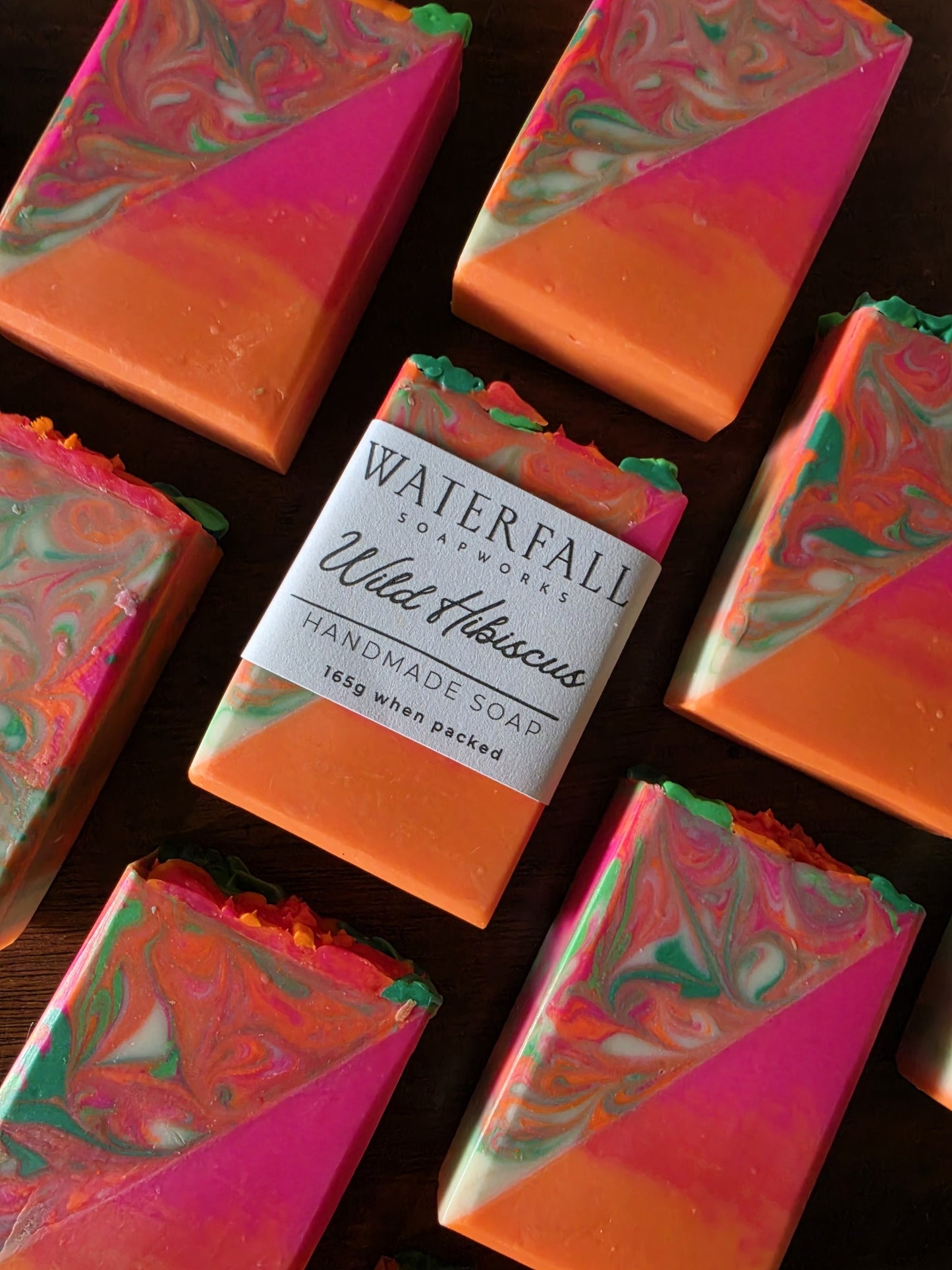 Wild Hibiscus Handmade Soap