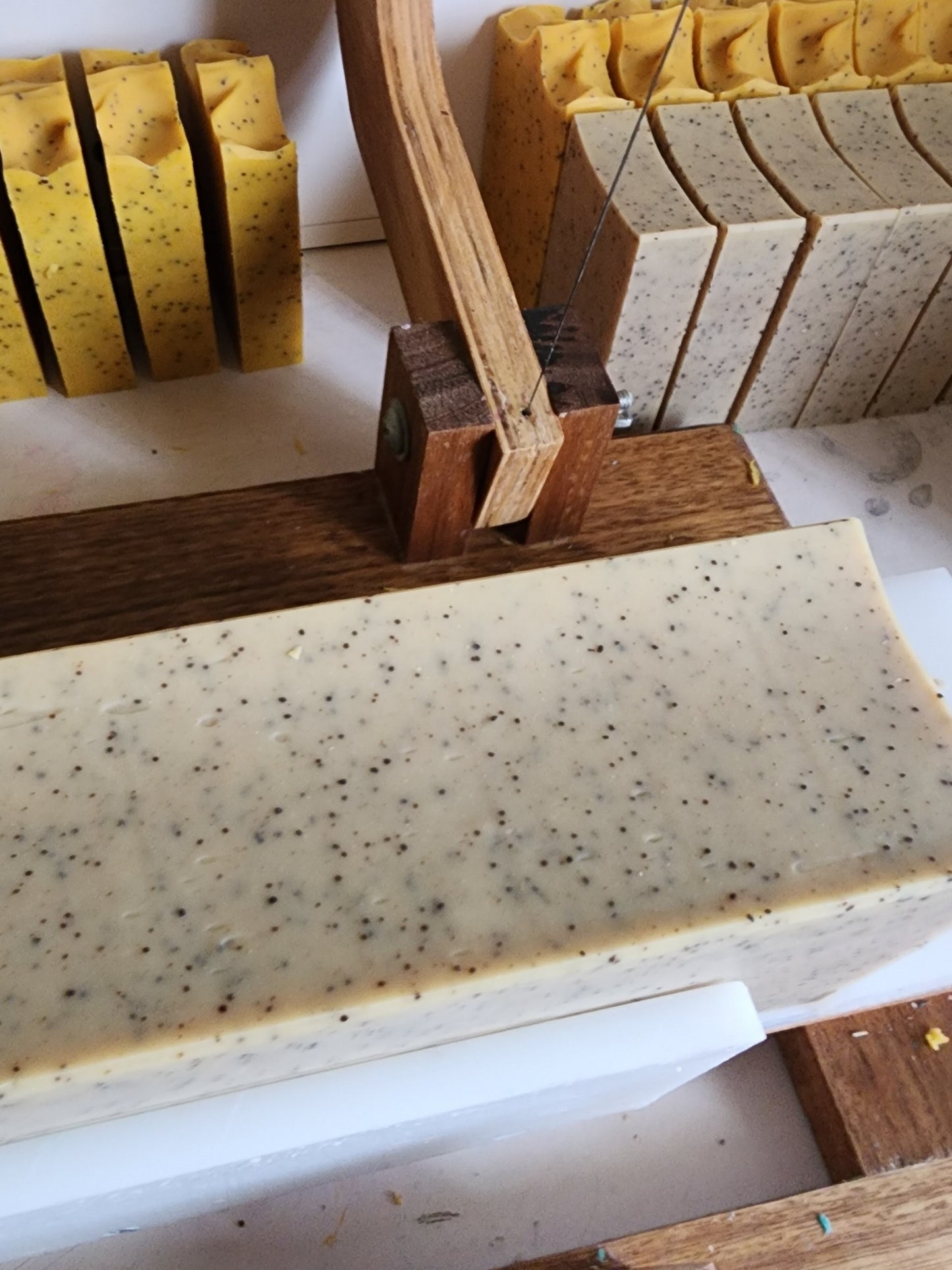 Warm Vanilla Sugar, Coffee Exfoliant Handmade Soap