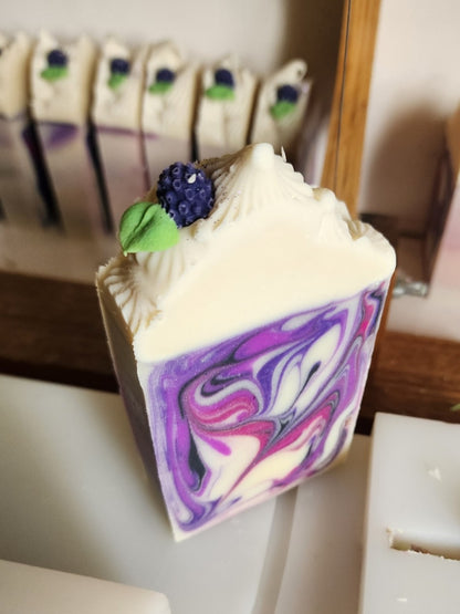 Black Raspberry Vanilla Handmade Soap
