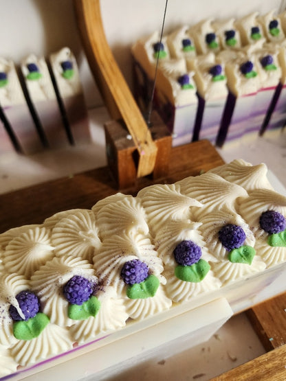 Black Raspberry Vanilla Handmade Soap