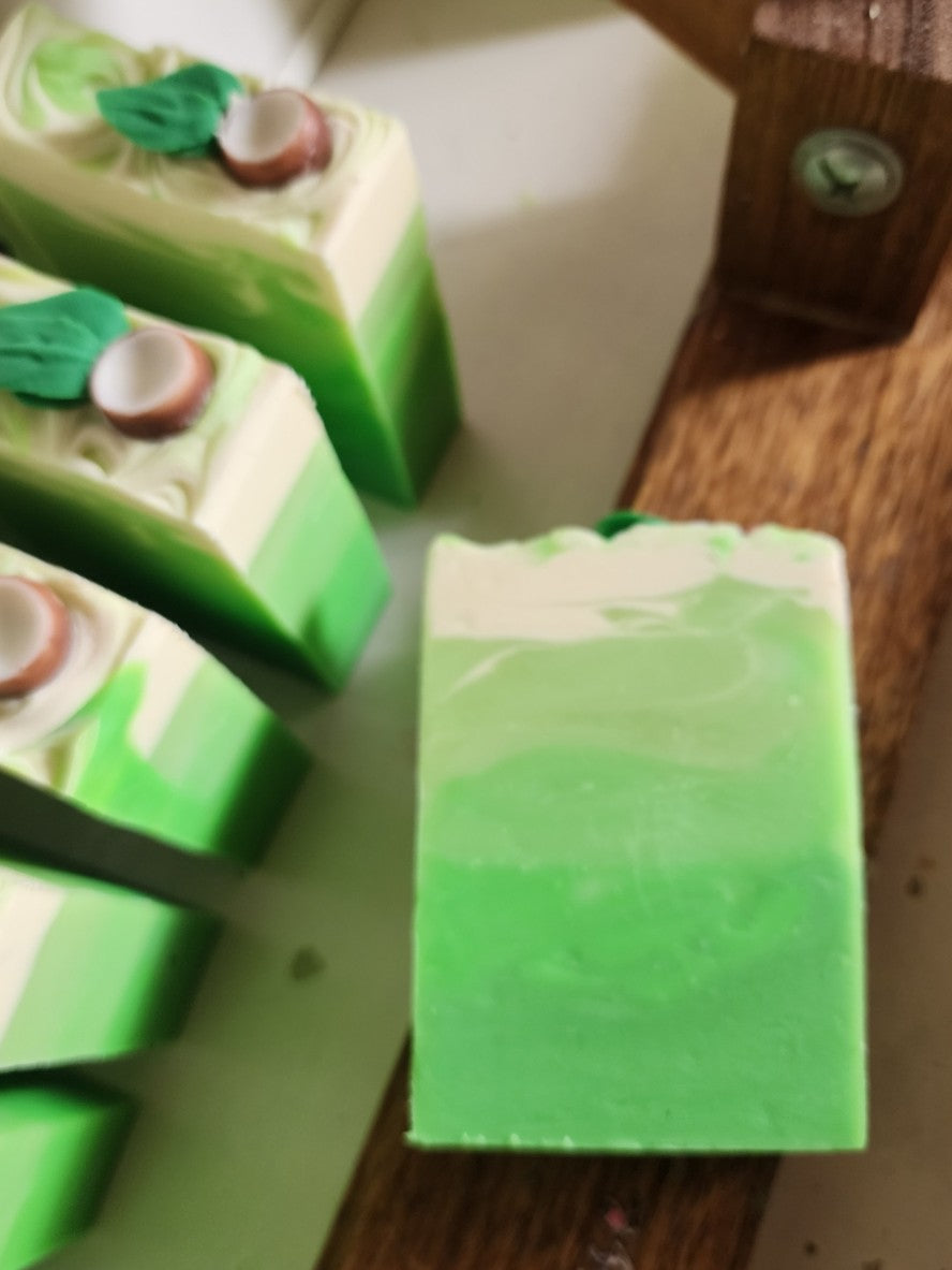 Coconut and Lime Handmade Soap