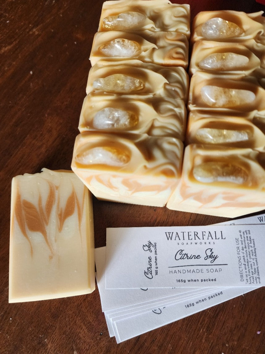 Citrine Sky Handmade Soap