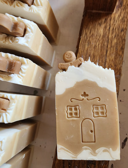 Gingerbread House Handmade Soap