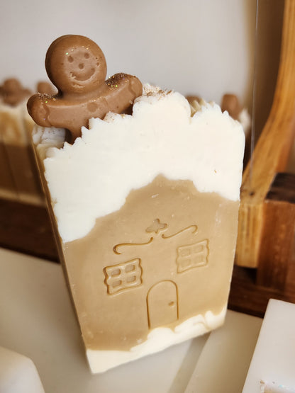 Gingerbread House Handmade Soap
