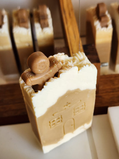 Gingerbread House Handmade Soap