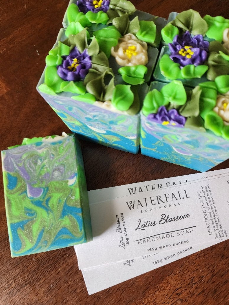 Lake Barrine Lotus Blossom Handmade Soap