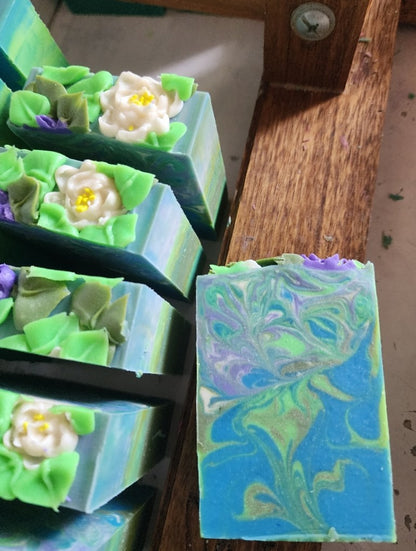 Lake Barrine Lotus Blossom Handmade Soap